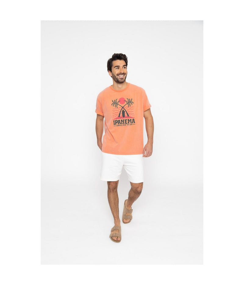 Tshirt Mike Ipanema - Tangerine - Homme