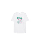 Tshirt Mike Praia - White - Homme