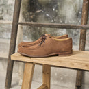 Derbies L'Homme Tranquille Daim Camel