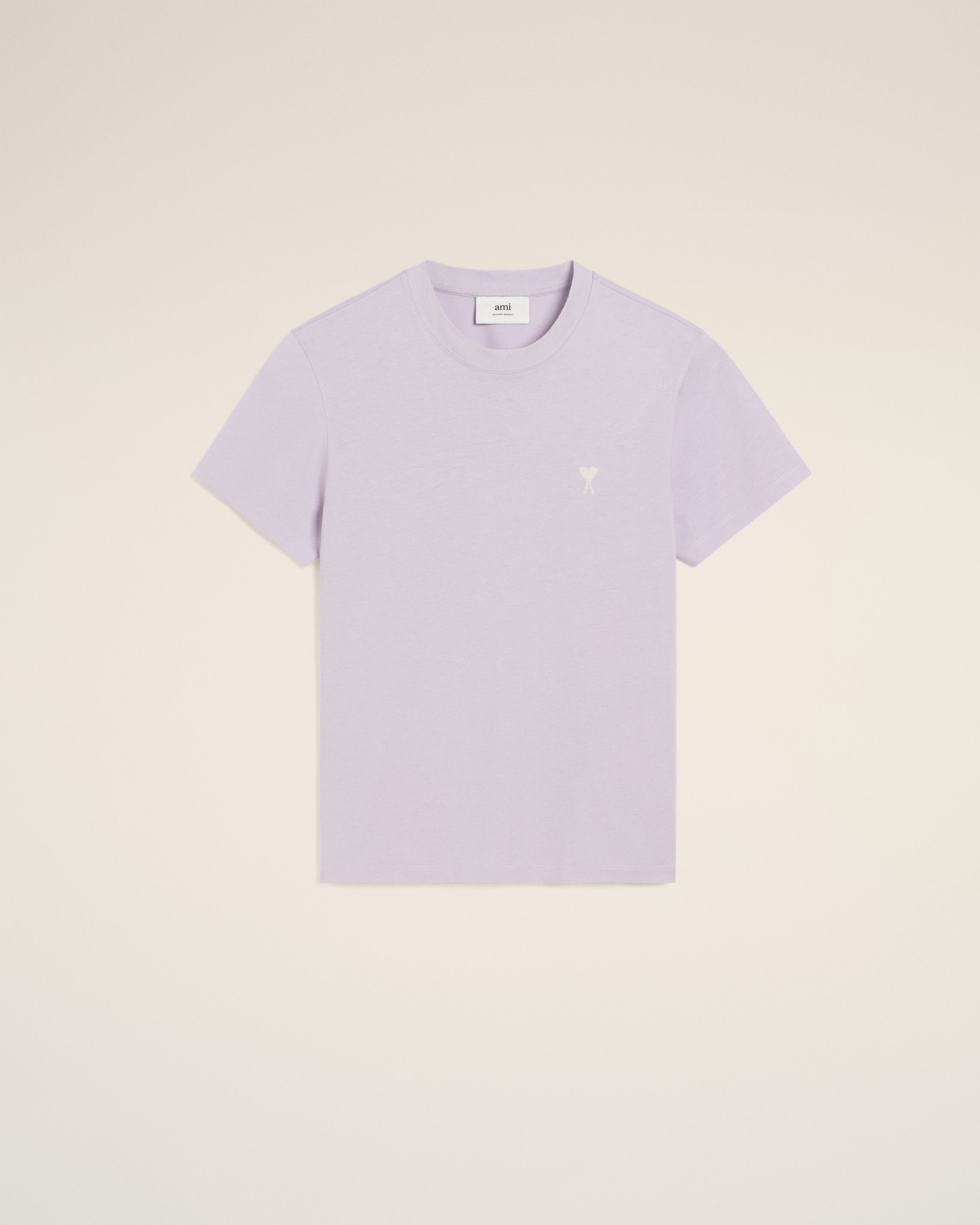 Ami Paris - Ami De Coeur T-Shirt - Lilac
