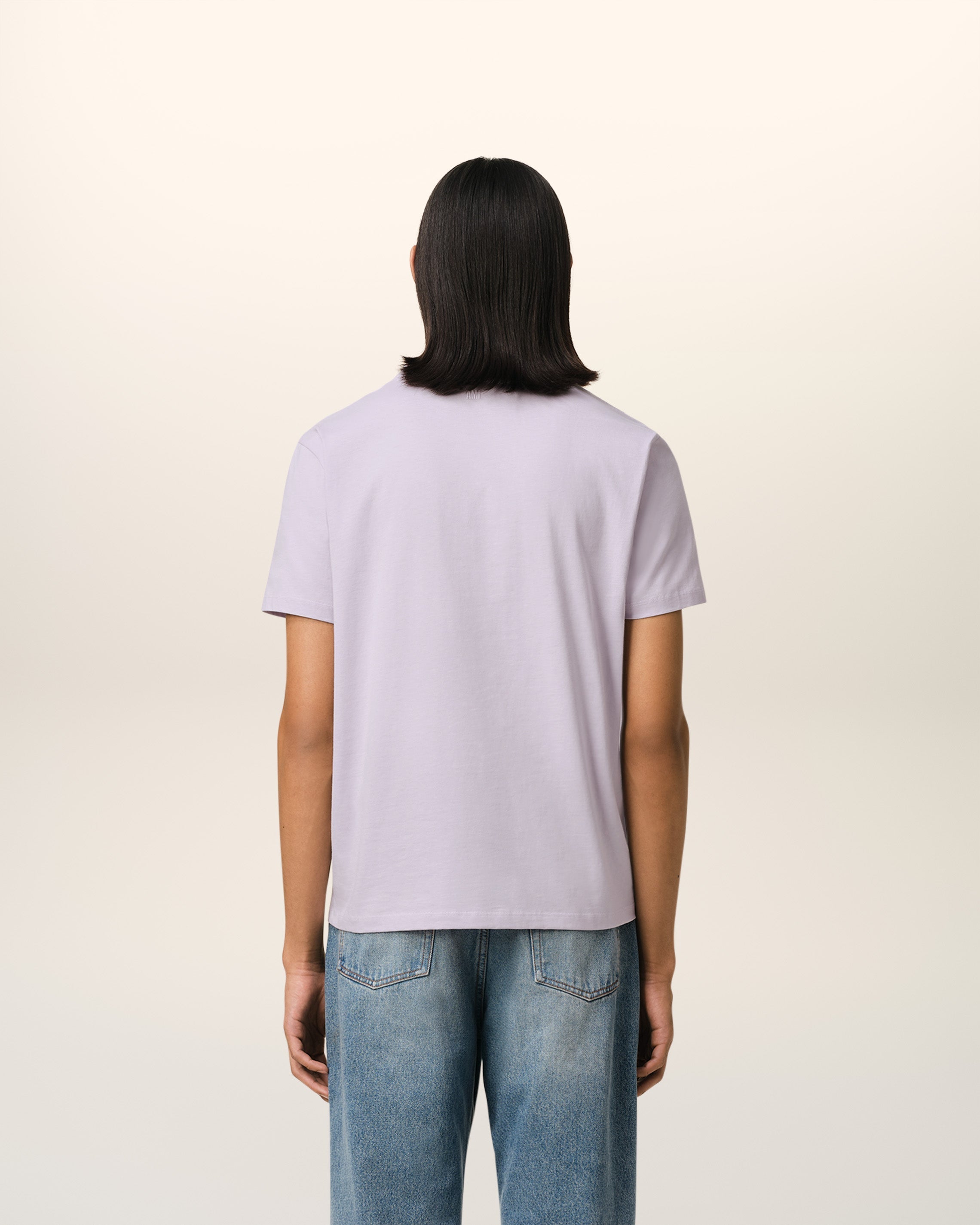 Ami Paris - Ami De Coeur T-Shirt - Lilac