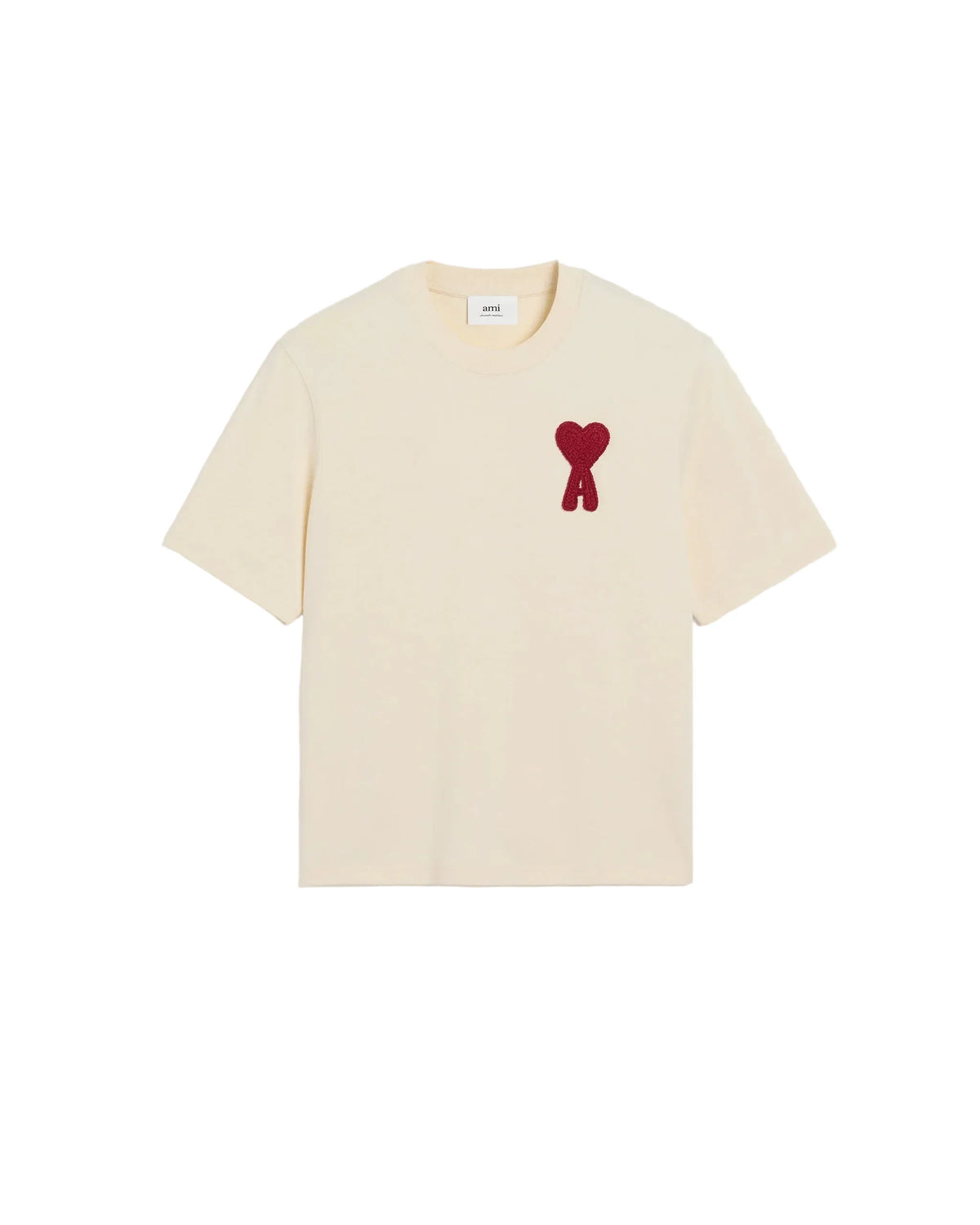 T-Shirt Patch Ami De Coeur – Ami Paris – Röd