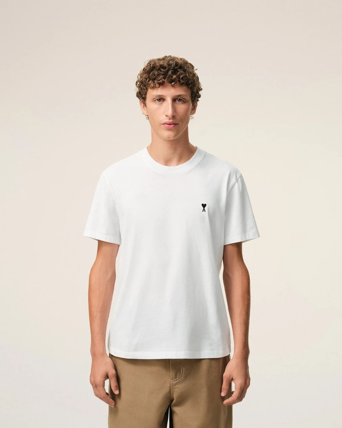 Ami Paris - T-Shirt Ami De Coeur En Coton
