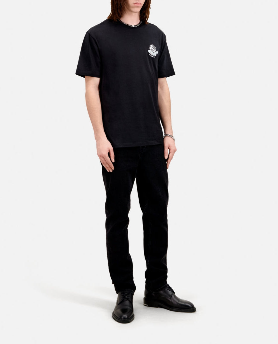 The Kooples - T-Shirt Manches Courtes Broderie Skull - Homme