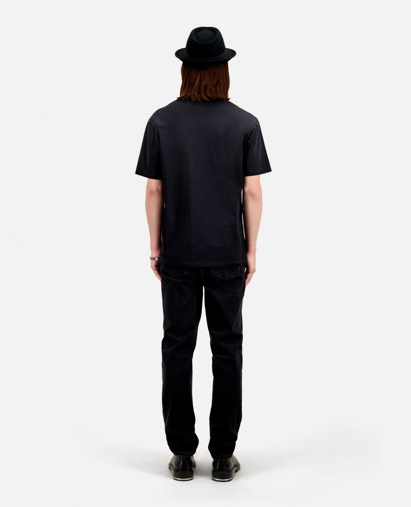 T-Shirt Manches Courtes Broderie Skull - Homme