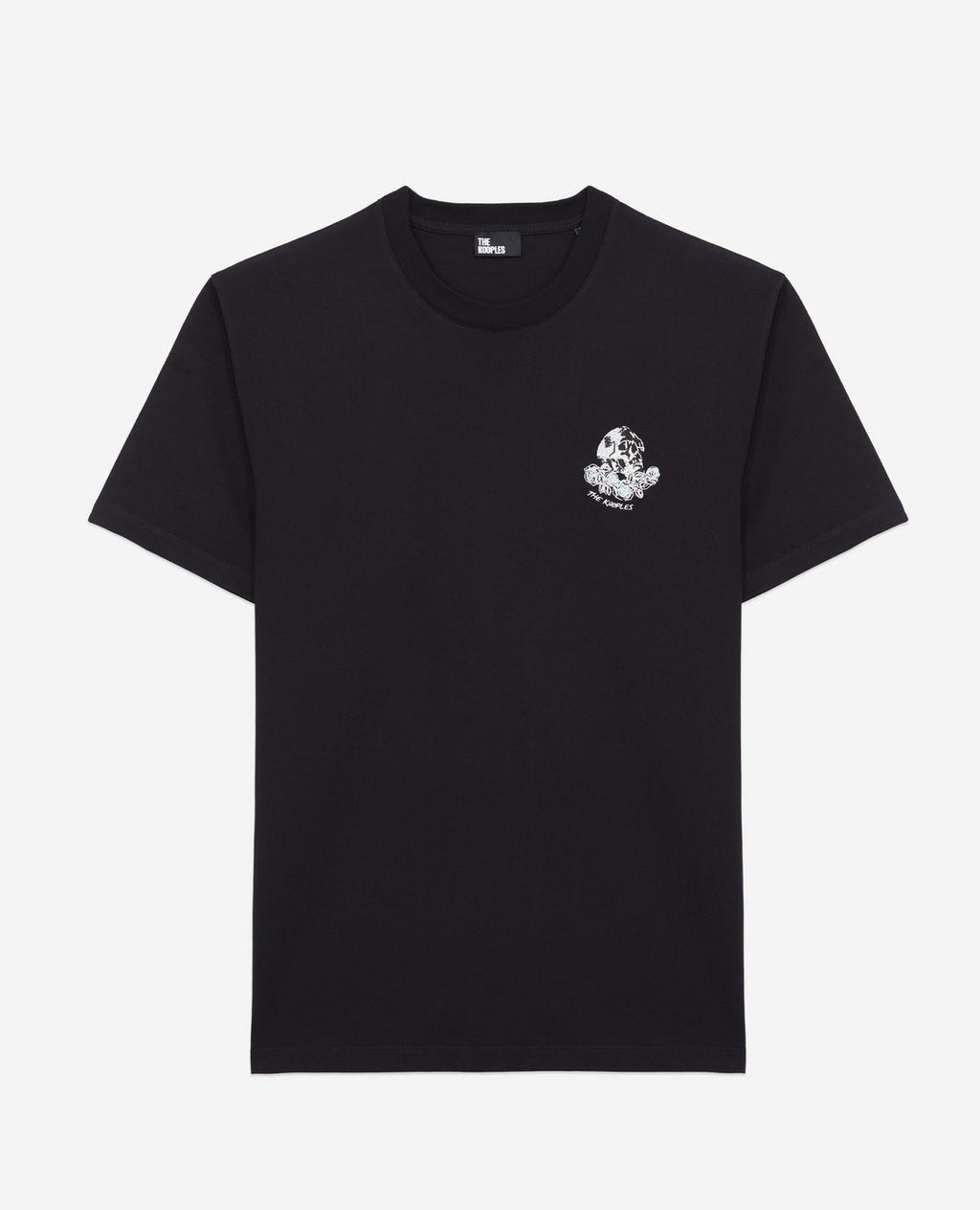 The Kooples - T-Shirt Manches Courtes Broderie Skull - Homme