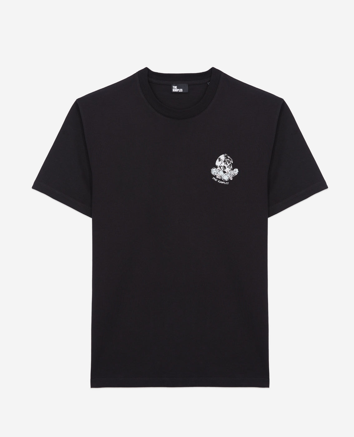 The Kooples - T-Shirt Manches Courtes Broderie Skull - Homme