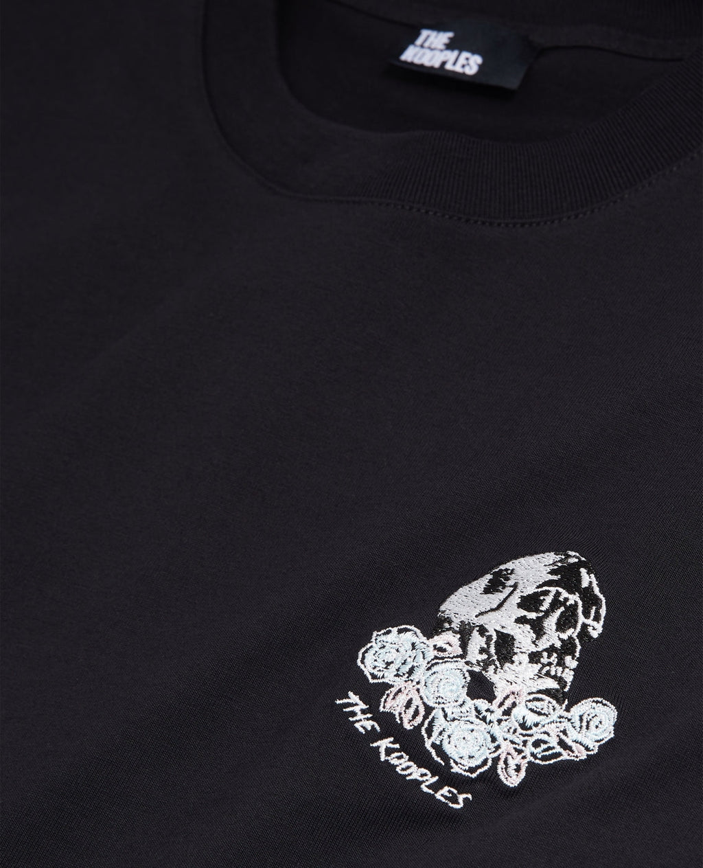 The Kooples - T-Shirt Manches Courtes Broderie Skull - Homme