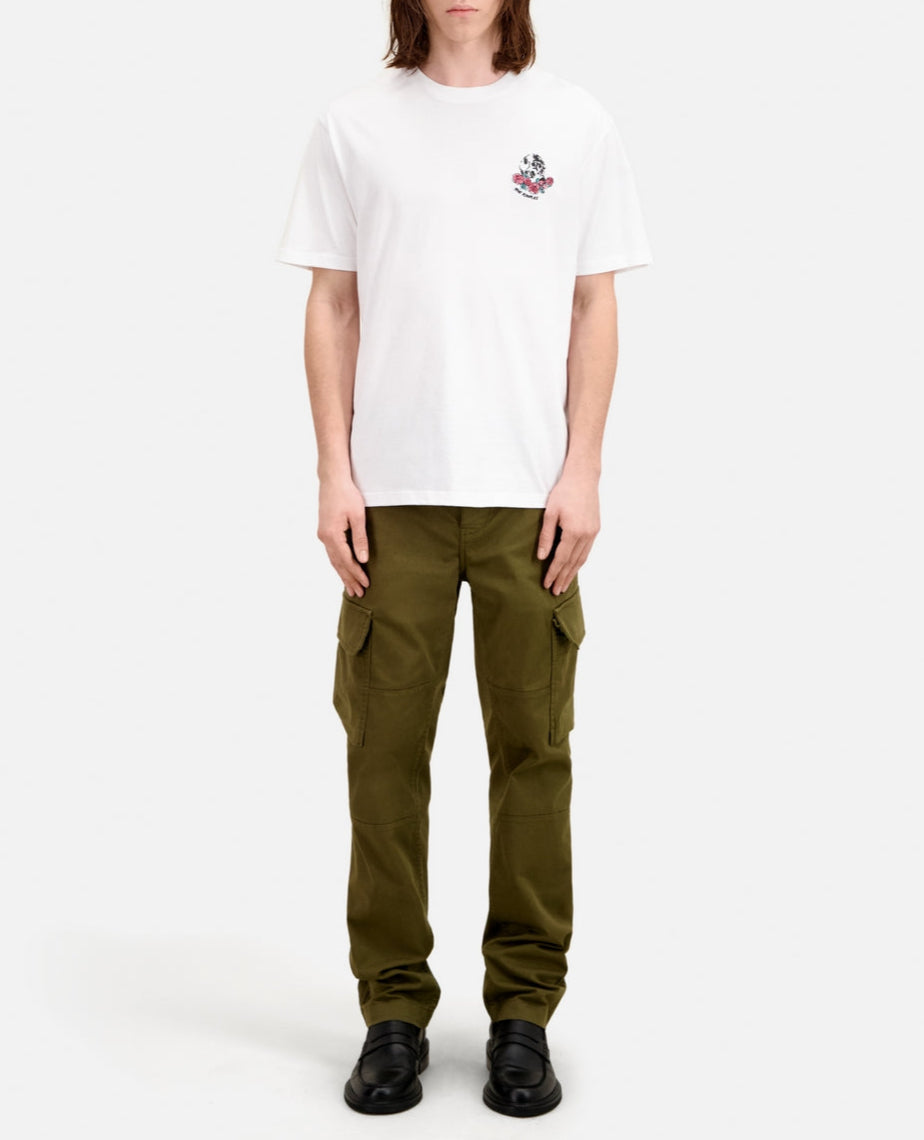 The Kooples - T-Shirt Manches Courtes Broderie Skull - Homme