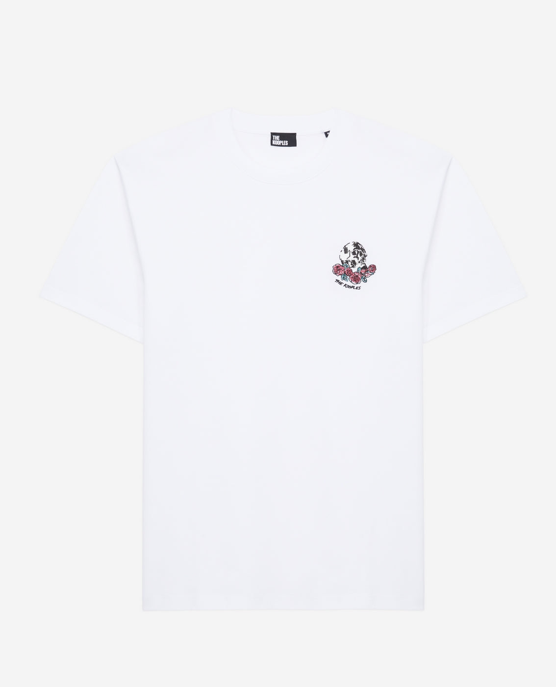 The Kooples - T-Shirt Manches Courtes Broderie Skull - Homme