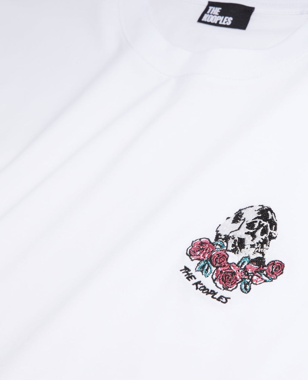 The Kooples - T-Shirt Manches Courtes Broderie Skull - Homme