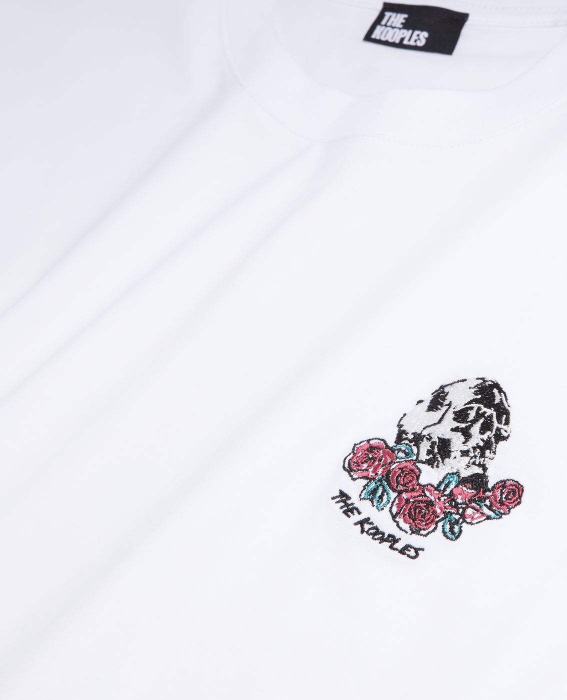 The Kooples - T-Shirt Manches Courtes Broderie Skull - Homme