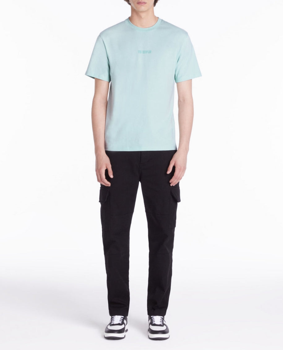 The Kooples - Camiseta de Manga Corta con Print de Logo Contorno - Hombre