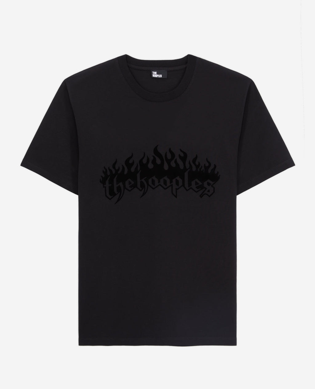 The Kooples - Short Sleeve T-Shirt With The Kooples Flames Print - Men
