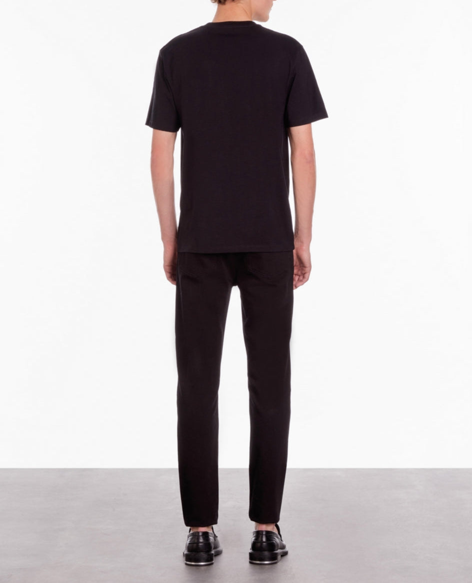 The Kooples - Short Sleeve T-Shirt With The Kooples Flames Print - Men