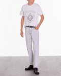 The Kooples - T-Shirt Manches Courtes Avec Print Coeur - Homme