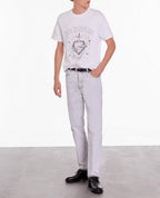 The Kooples - T-Shirt Manches Courtes Avec Print Coeur - Homme