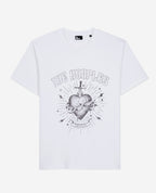 The Kooples - T-Shirt Manches Courtes Avec Print Coeur - Homme
