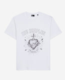 T-Shirt Manches Courtes Avec Print Coeur - Homme