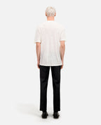 The Kooples - Camiseta Manga Corta De Lino Con Bordado En El Pecho - Hombre