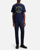 The Kooples - T-Shirt Manches Courtes Avec Print Blason Devant - Homme