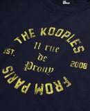 The Kooples - T-Shirt Manches Courtes Avec Print Blason Devant - Homme
