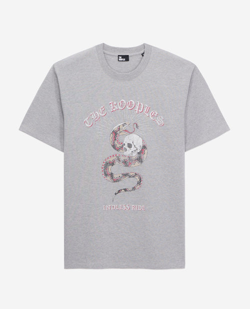 T-Shirt Manches Courtes Avec Print Snake