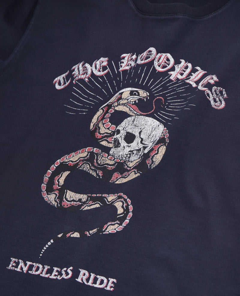 T-Shirt Manches Courtes Avec Print Snake