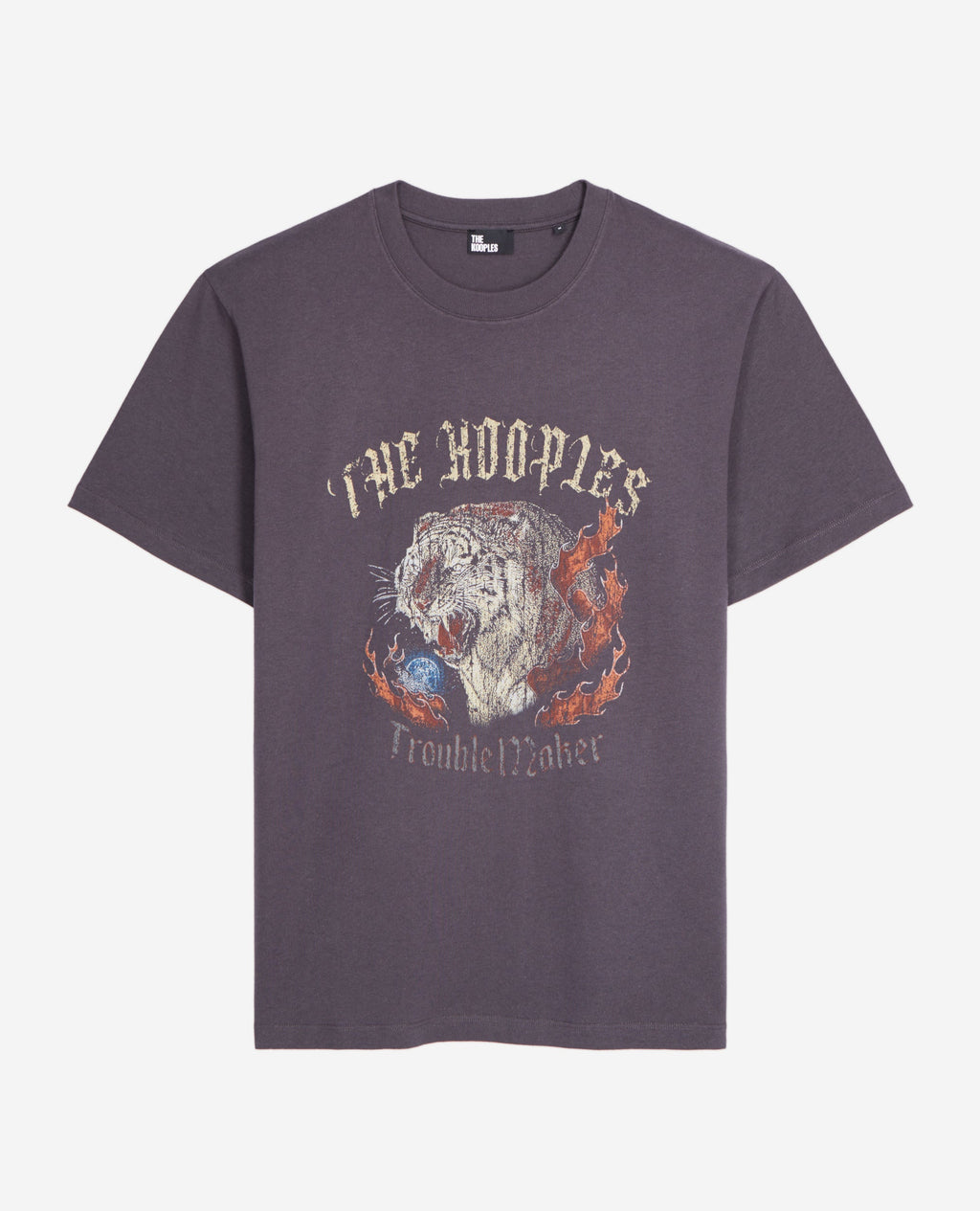 The Kooples - T-Shirt Manches Courtes Avec Print Tigre Devant