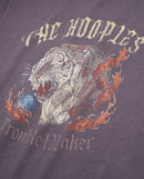 T-Shirt Manches Courtes Avec Print Tigre Devant