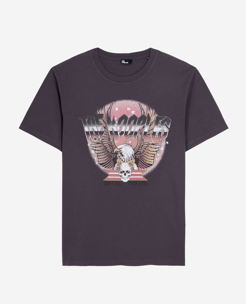 T-Shirt Avec Print Devant Vintage