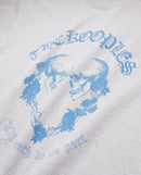 T-Shirt Manches Courtes Avec Print Skull Coeur Devant
