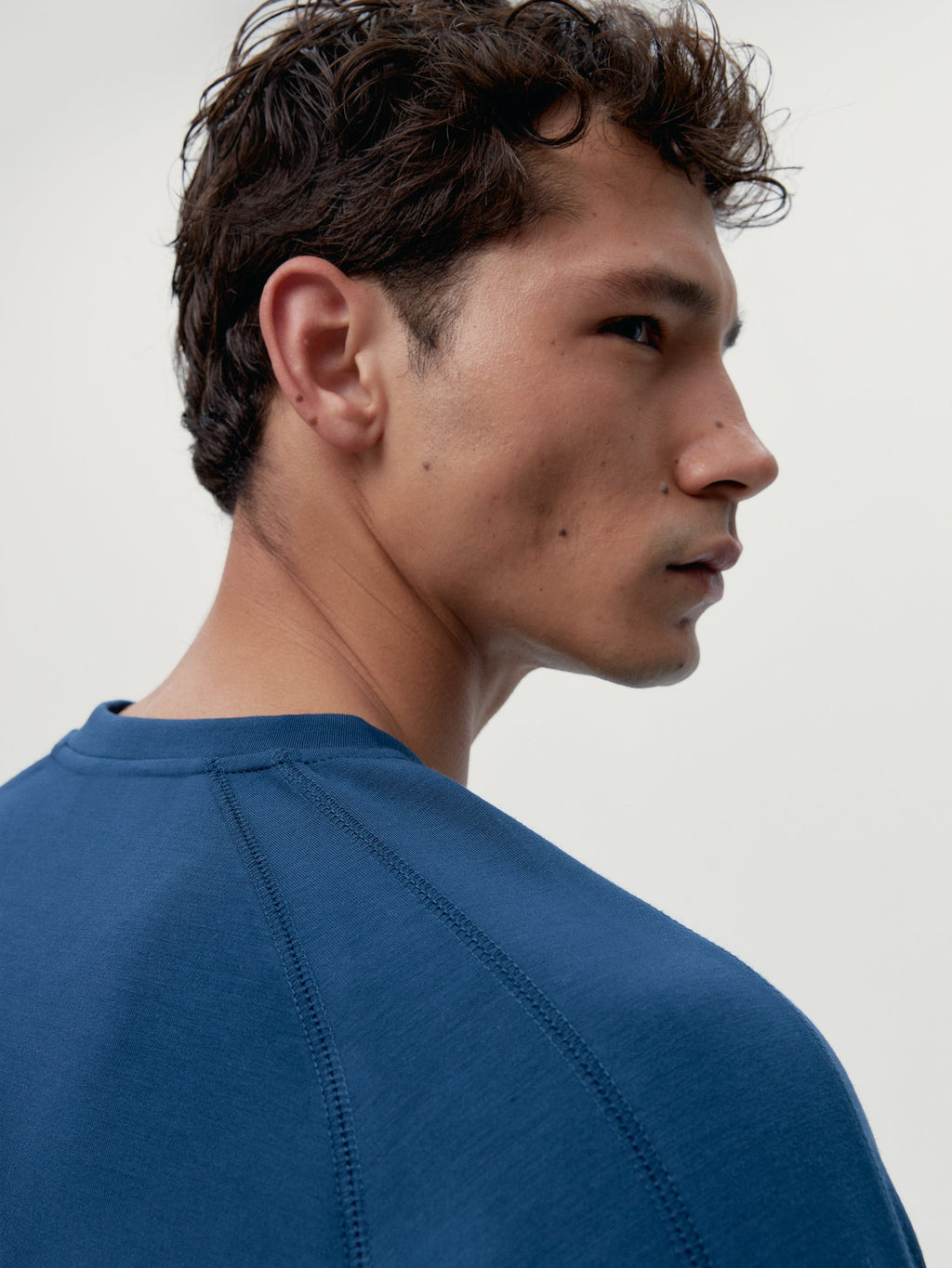 Sweat Hughes - Bleu Mer - Homme