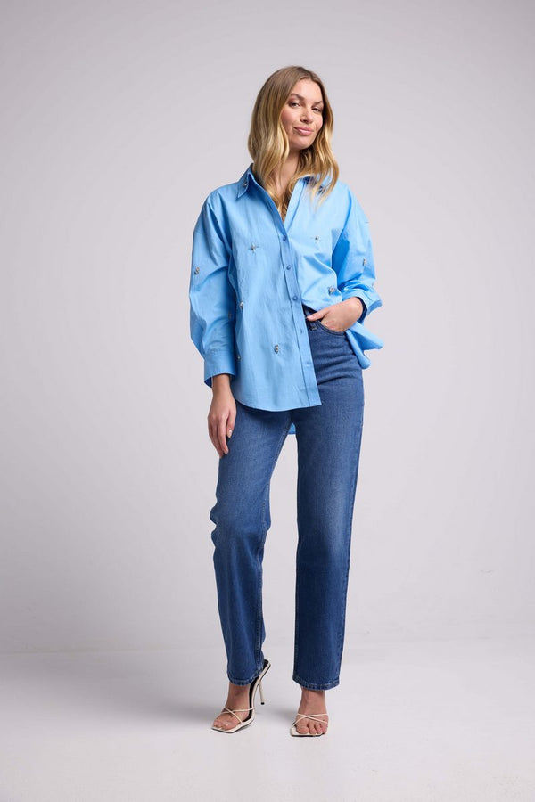 Long Sleeve Shirt - Blue