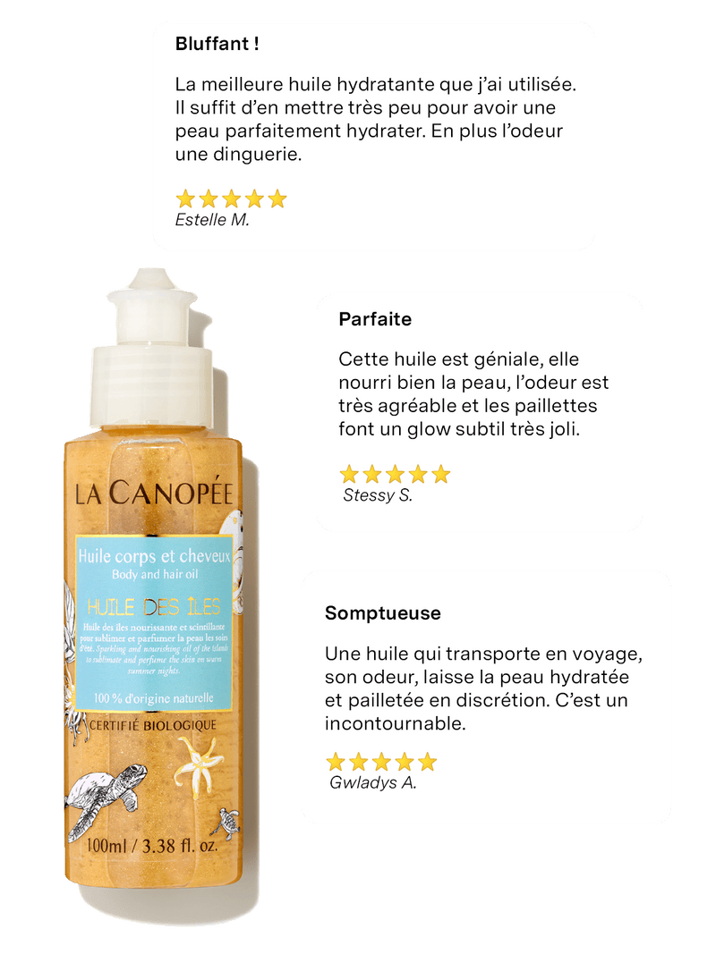 Aceite de Isla para Cuerpo y Cabello