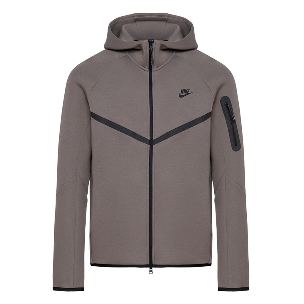 Veste De Survêtement Nike Tech Fleece Full Zip Hoodies - Gris Foncé
