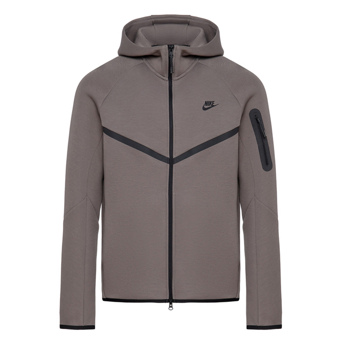 Veste De Survêtement Nike Tech Fleece Full Zip Hoodies - Gris Foncé