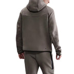 Veste De Survêtement Nike Tech Fleece Full Zip Hoodies - Gris Foncé
