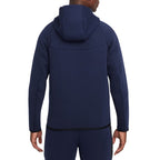 Vestes De Survêtement Nike Tech Fleece Full Zip Hoodie - Bleu Marine, Noir