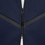 Vestes De Survêtement Nike Tech Fleece Full Zip Hoodie - Bleu Marine, Noir