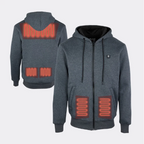Sweat Chauffant Zippé