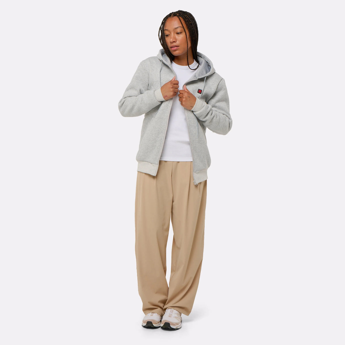 Sweat Chauffant Zippé