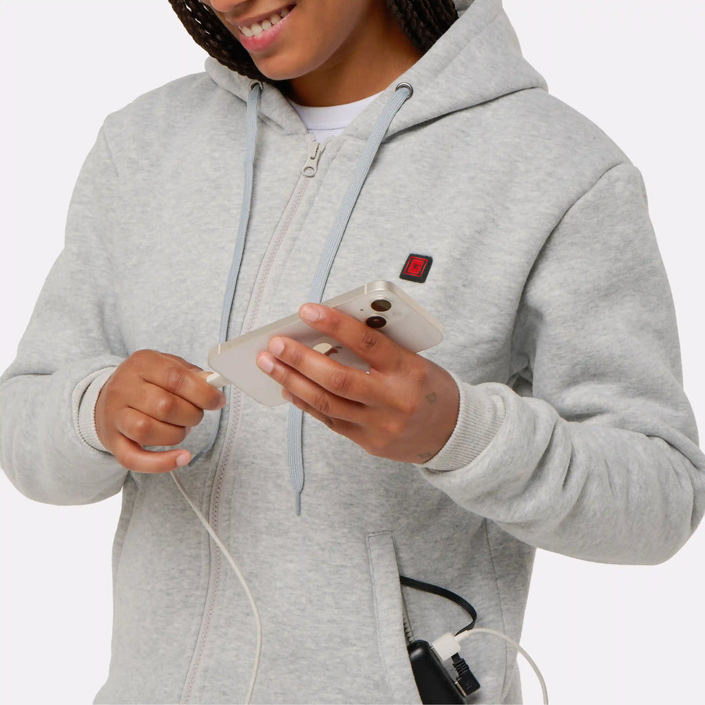 Sweat Chauffant Zippé