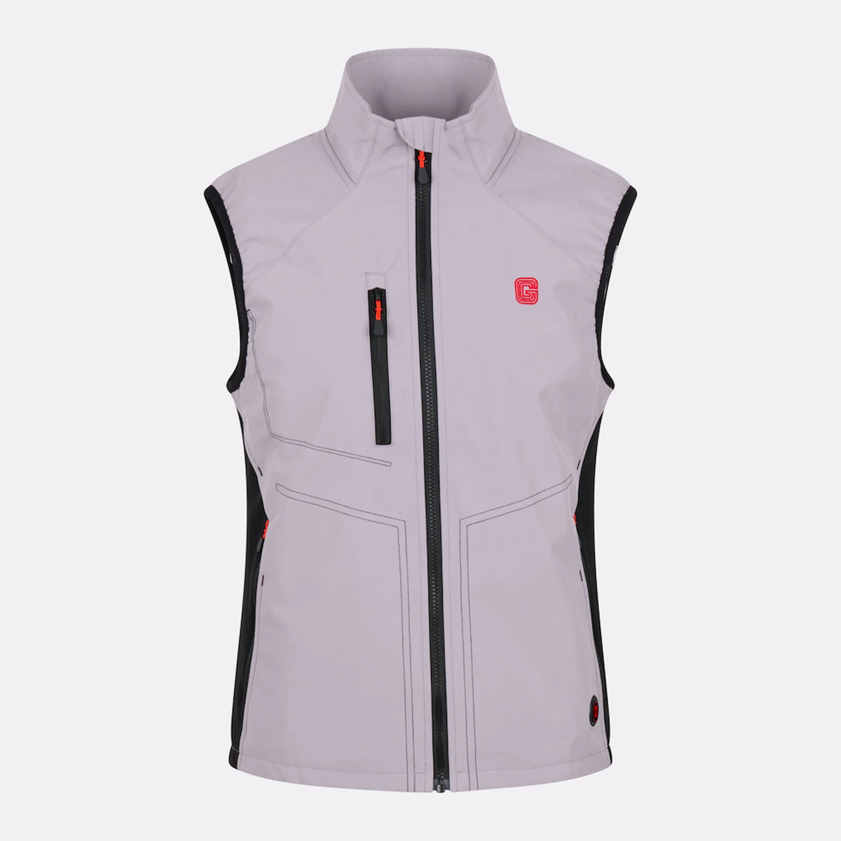 Gilet Chauffant Sport Gris Homme