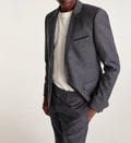 The Kooples - Veste De Costume Laine Gris Slim - Homme