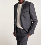 The Kooples - Veste De Costume Laine Gris Slim - Homme