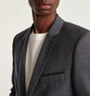 The Kooples - Veste De Costume Laine Gris Slim - Homme