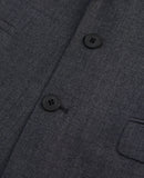 The Kooples - Veste De Costume Laine Gris Slim - Homme