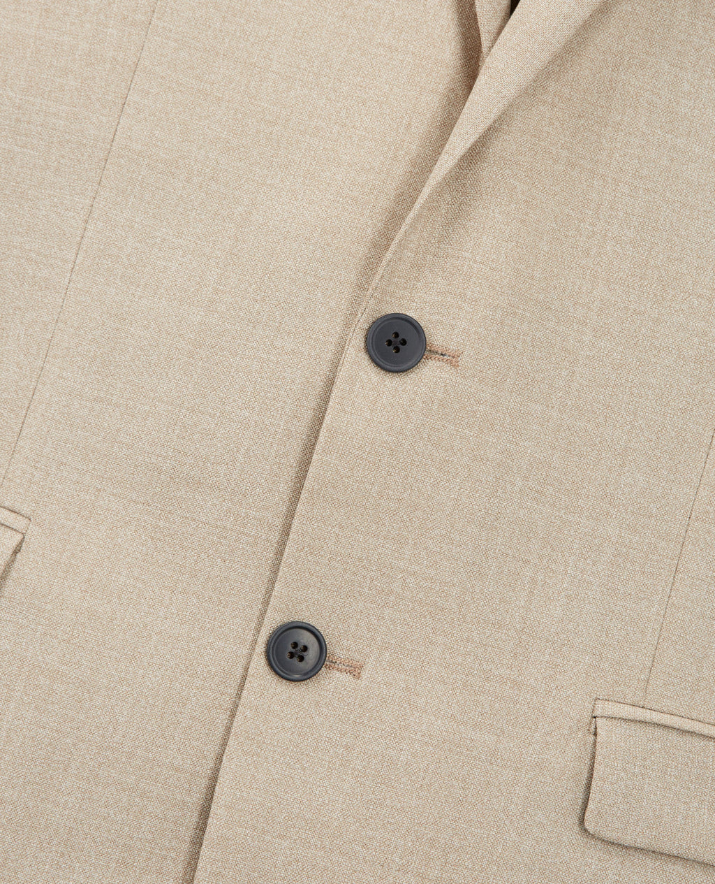 The Kooples - Chaqueta Elegante Beige de Lana con Bolsillos - Hombre