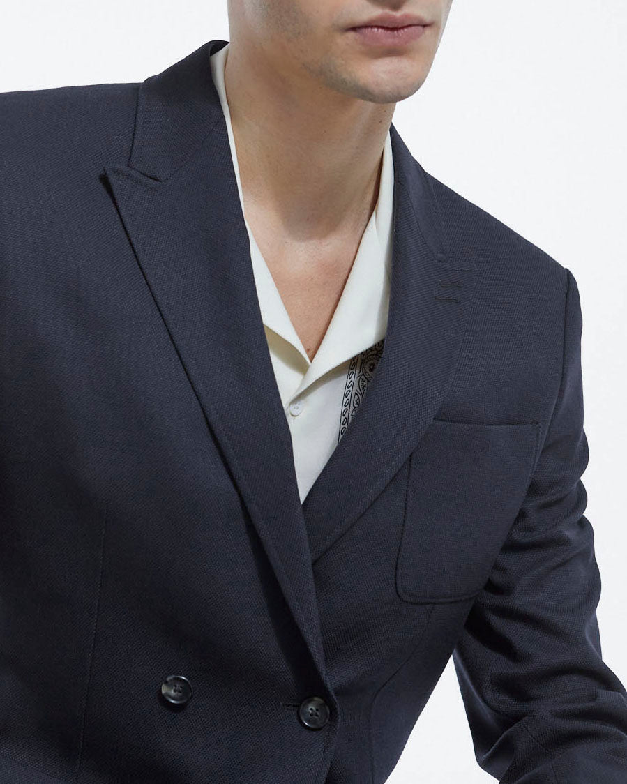 The Kooples - Chaqueta De Traje En Lana - Azul Marino - Hombre